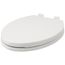 Elongated Slow-Close Toilet Seat, White, 811903-WH