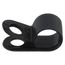 5/16" Nylon Cable Clamp HEYCO #3305 (White) or #3355 (Black), 8136073