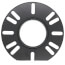 3-1/2" Universal Mounting Flange w/ Gasket