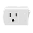15A Plug-in Switch Tap w/ On/off Switch , Grounding (White)