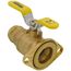 1-1/4" Press x Flange High Velocity Isolator w/ Rotating Flange