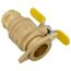 1-1/2" Press Full Port Forged Brass Uni-Flange Isolator Flange