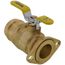 2" Press Full Port Forged Brass Uni-Flange Isolator Flange