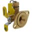 3/4" Press x Flange High Velocity Isolator w/ Drain & Rotating Flange