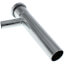 1-1/2" x 8" Hose & Clamp Branch Tailpiece, Slip Joint Top, 17 GA, 7/8" Branch (Nut Down)
