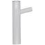 1-1/2" x 8" Hose & Clamp Branch Tailpiece, Threaded Top, 20 GA
