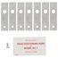Head Positioning Bar Kit (7 bars and screw) for EZ-1 Burners