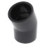 1-1/4" PVC Schedule 80 22.5-Degree Elbow