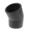 2" PVC Schedule 80 22.5-Degree Elbow