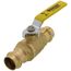 3/4" Press Full Port Forged Brass Ball Valve (Lead Free)