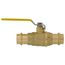 3/4" Press Full Port Forged Brass Ball Valve (Lead Free)