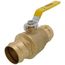 2" Press Full Port Forged Brass Ball Valve (Lead Free)