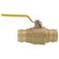 2" Press Full Port Forged Brass Ball Valve (Lead Free)