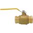 2-1/2" Press Full Port Forged Brass Ball Valve (Lead Free)