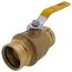 3" Press Full Port Forged Brass Ball Valve (Lead Free)