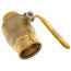 4" Press Full Port Forged Brass Ball Valve (Lead Free)