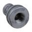 1/2" PVC Bulkhead Fitting (Female Thread x Female Thread)