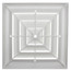 GR4 4-Way Grille Only (8" x 8")