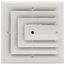 MV3S Ceiling Diffuser w/ 3-Way Grille (6" x 6")