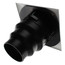 MXES Ceiling Diffuser w/ 1-Way Exhaust/Grille (6" x 6")