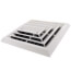 GRD3 3-Way Low Clearance Grille w/ Damper (8" x 8")
