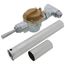 Commercial 81T WC Manual Flush Valve 4.2L / 1.1gal (Chrome), 81T201-42