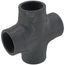 1-1/4" PVC Schedule 80 Cross (Socket)