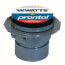 6" Round Pronto PVC Adjustable Floor Cleanout, 3" Socket Outlet (CO-192-PR6-60)