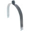 8" Electro-Galvanized Multi-Strut Pipe Clamp