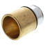 Bronze 5/8" PEX Press x 1/2" Copper Pipe Adapter