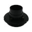 PVC Screw On Shower Pan Drain w/ Stainless Steel Strainer & Plastic Rim