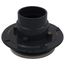 PVC Round Shower Pan Drain w/ Cast Nickel Finish Ring & Strainer