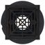 PVC Square Shower Pan Drain w/ Cast Oil-Rubbed Bronze Ring & Strainer
