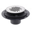 2" PVC Shower Pan Drain Snap-in Stainless Steel Strainer w/ Plastic Rim
