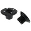 Shower Pan Drain Screw-on Stainless Steel Strainer w/ Plastic Rim