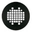 4-1/2" Round Cast Ring Strainer Matte Black Finish