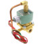 1/2" Normally Open, 2-Way Brass Solenoid Valve (120/60AC)