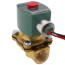 3/4" Normally Closed, 2-Way Brass Solenoid Valve (120/60VAC)