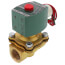 3/4" Normally Closed, 2-Way Brass Solenoid Valve (120/60VAC)