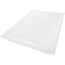 25" x 20" Steel Fixed Bar Filter Grille w/ 2" Filter (White)