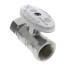 3/8" FIP x 3/8" OD Compression Straight Stop Valve - No Lead (Chrome)