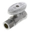 3/8" FIP x 3/8" OD Compression Straight Stop Valve - No Lead (Chrome)