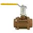 1-1/4" FNPT 3-Piece Ball Valve w/ Stainless Steel Vented Ball & 2-1/4" Stem