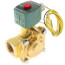 1-1/2" NPT 2-Way Normally Closed Solenoid Valve (5-125 PSI Steam, 5-150 PSI, 22.5 CV, 120V)