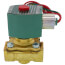 3/4" NPT Normally Closed 2-Way Brass Solenoid Valve for Steam (120/60AC)