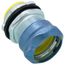 1" Steel EMT Compression Connector w/ Insulated Throat- Rain Tight/Concrete Tight