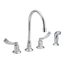 M-DURA 2 Handle Kitchen Faucet, 1.5 GPM, 8244 (Chrome)