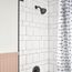Caldwell Posi-Temp Tub & Shower Trim, 1.75 GPM, 82495EPBL (Matte black)