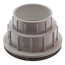 2" PVC Solvent Weld Shower Module Drain w/ Screw-On Stainless Steel Strainer (Hub)