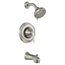 Darcy Spot Resist Brushed Nickel Posi-temp Tub And Shower Trim, 5 Function 1.75 Gpm, 82550SRN